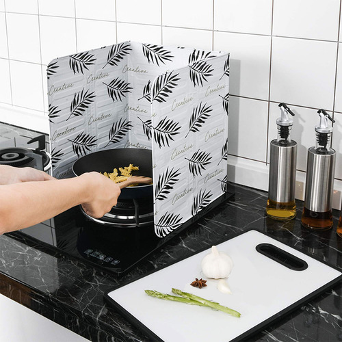 Barrera Deflectora De Aceite De Aluminio Para Cocina, No Par