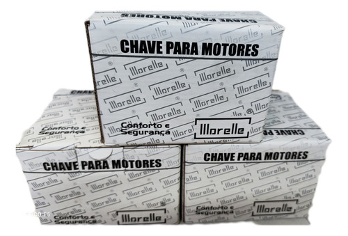 Kit 6 Chaves Eletrícas Morelle Trifásica Simples 60amp 10cv