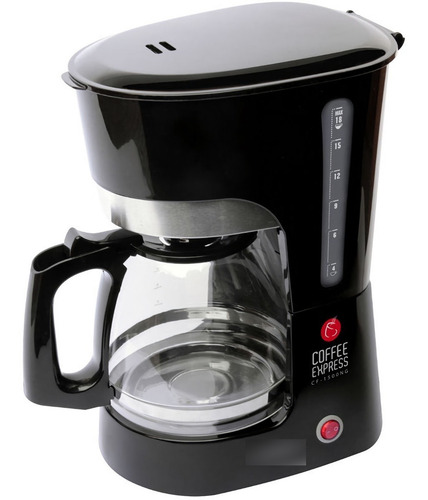 Cafetera Sindelen CF-1500NG semi automática negra de filtro 220V - 240V