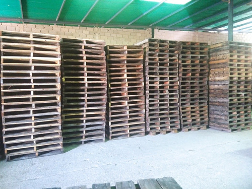 Paleta O Estiba De Madera Usada 120x120 (Usado)