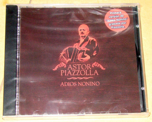 Astor Piazzolla Adios Nonino Cd Argentino Sellado / Kktus