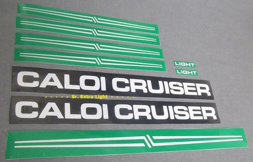 Mascara Pintura Adesivo Caloi Cruiser Padrão Sr Extra Light