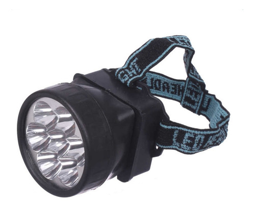 Pack 12 Luz De Cabeza Para Bicicleta Luz Blanca 7x7cm
