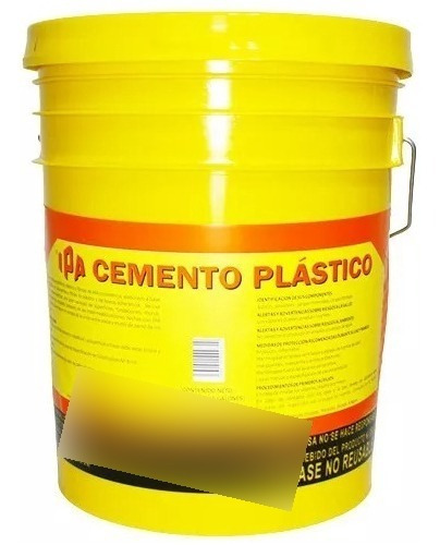 Cemento Plástico Ipa Sellador Impermeabilizante Cuñete 5 Gal