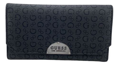 Cartera Guess Grande Para Dama Estampado Clásico Original