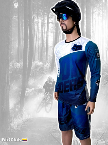 Imagen 7 de 9 de Uniforme Mtb Fox Ciclismo Jersey+pantaloneta/enduro/downhill