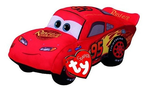 Ty Coches 42253 3 Rayo Mcqueen Juguete De Felpa, De Múltiple