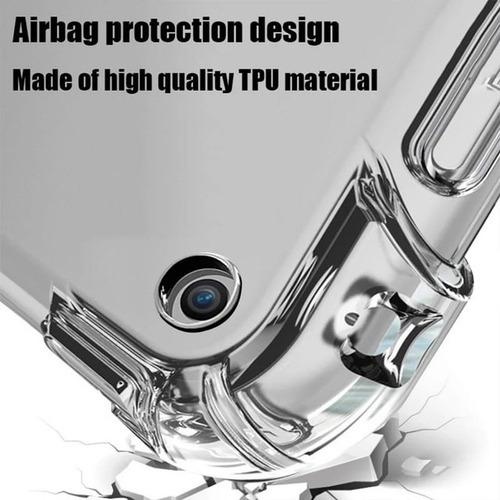 Funda Tablet Para Samsung A7 T505 Transparente Antigolpe