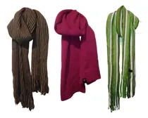 Comprar Lote De 3 Bufandas Divinas Y Abrigadas