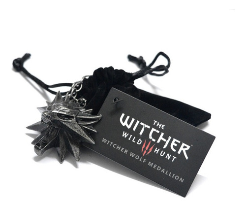 The Witcher 3 Wild Hunt Collar De Geralt  Medallón De Lobo 3