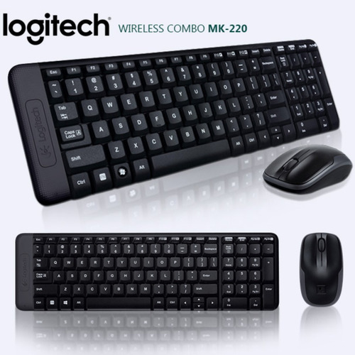 Logitech Mk220 Combo Teclado Mouse Inalambrico