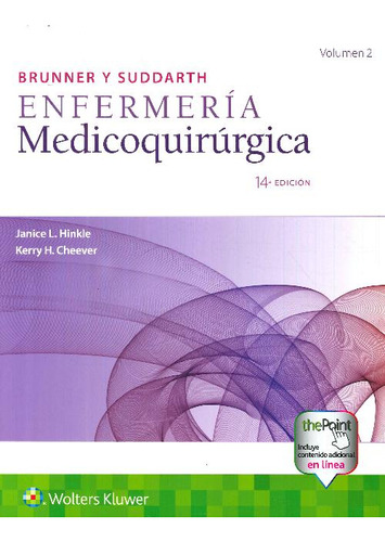 Libro Enfermería Medicoquirurgica - 2 Tomos Brunner Y Suddar