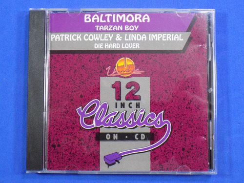 Baltimora / Patrick Cowley Cd Canadá Hi Nrg Italo Unidisc 94