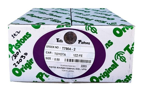 Pistones 050 De Toyota Corolla New 1.8 1zzfe  13101-22030