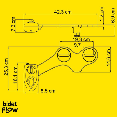 Bidet Plus Flow Ultimo Modelo Oferta! Envio Gratis Hoy