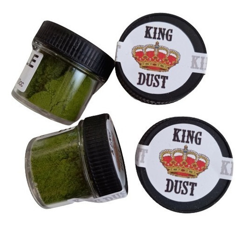 Colorante Comestible En Polvo Liposoluble Verde King Dust