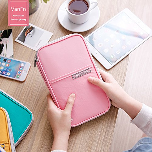 Cartera Pasaporte Vanfn, Rfid Viaje Familiar, Bloqueo