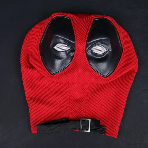 Máscara Deadpool Cosplay Ajustable Transpirable Para Adulto