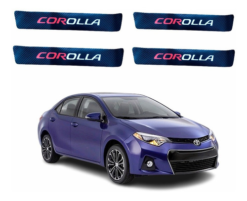 Kit De Calcomanía Estribo Toyota Corolla 2014 - 2019