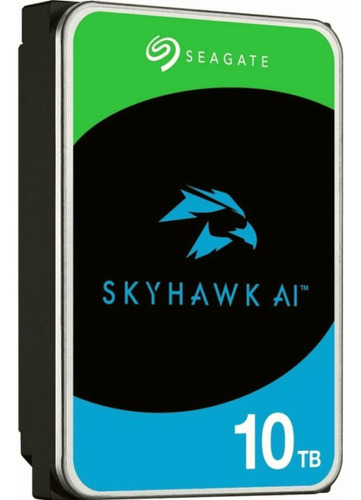 Seagate Disco Duro Para Videovigilancia Skyhawk 3.5'', 10tb,