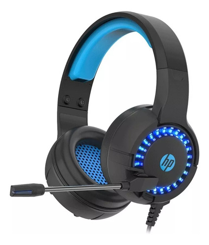 Headset Gamer HP 194R0AA - Color Preto/Azul