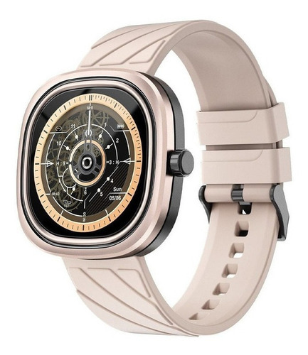 Reloj Inteligente Doogee Dg Ares Con Pantalla Lcd De 1.32 Pu Color De La Caja Dorado