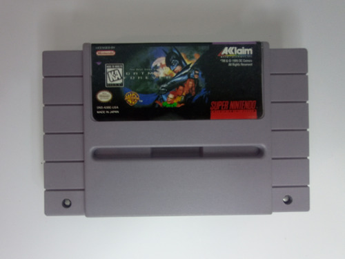 Batman Forever Super Nintendo Juego Snes 