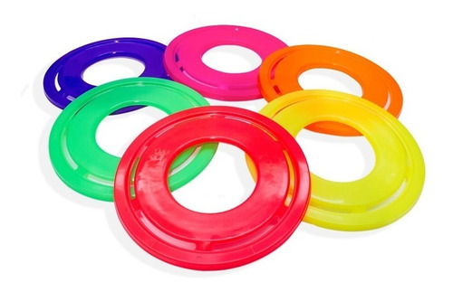 Frisbee Frisby Frisbi Plato Volador Juguete Pack 10 Unidades