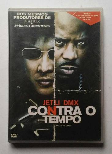 Dvd Contra O Tempo - Jet Li Dmx