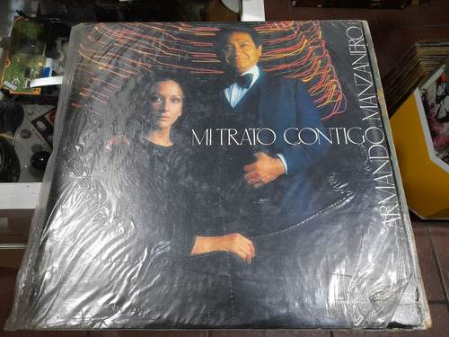 Lp Armando Manzanero Mi Trato Contigo En Acetato,long Play