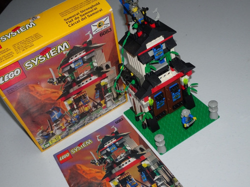 Lego Clasico Ninja 6083 Samurai Stronghold Para Coleccionist