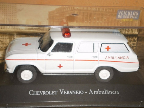 Camioneta Chevrolet Veraneio Ambulancia Escala 1:43 Ixo