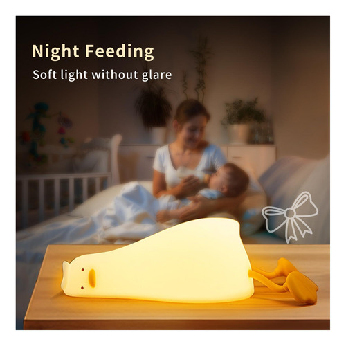 Luz De La Noche De Pato Plano Led Led Led, Luz Nocturna De 3