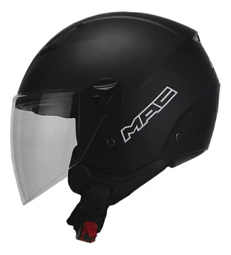 Casco Mac Beat Solid Matt Black 