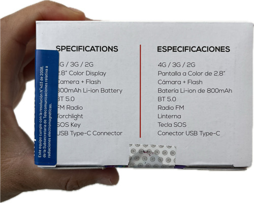 Teléfono Adulto Mayor Logic F11l 4g Tipo Almeja Negro