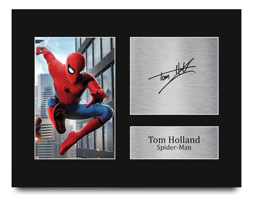 Hwc Trading Tom Holland Gift Usl - Autografo Impreso Firmado