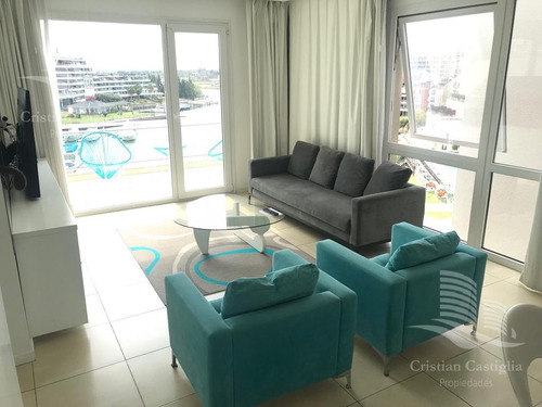 Venta Y Alquiler - Departamento 2 Ambientes Vista A La Bahía, Balcón - Bahia Grande, Nordelta