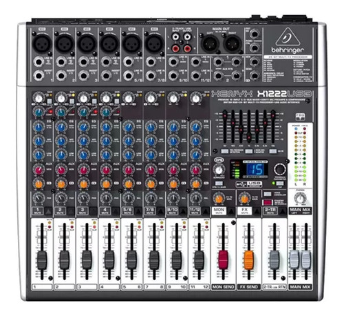 Consola Mixer 12 Can Behringer Xenyx Qx1222usb Oferta