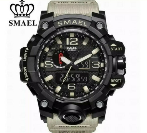 Relógio Masculino Militar Esportivo Smael 1545 Preço Baixo