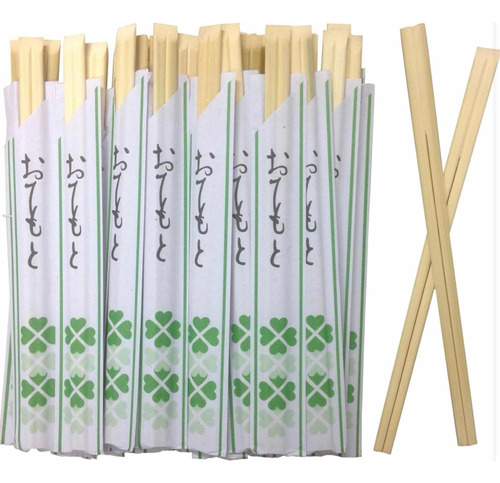 Palillos Chinos De Madera Para Sushi 100 Pares