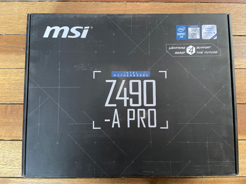 Placa Msi Z490-a Pro Intel 10ma Mainboard Con Procesador 