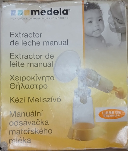 Extractor De Leche Manual Medela 