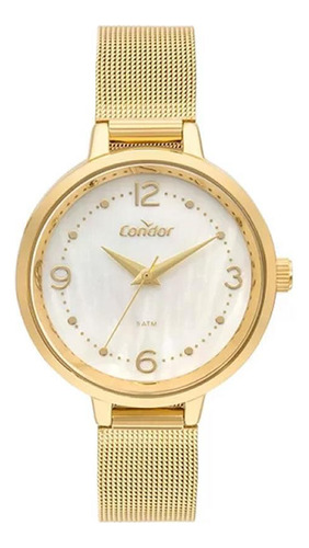 Relógio Condor Feminino Dourado Analógico Co2036kwys4b