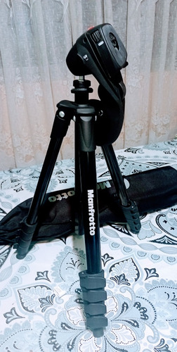 Tripode Para Fotografia , Video Manfrotto 1 Solo Uso (Usado)