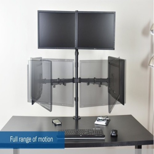 Imagem 3 de 5 de Suporte Para 4 Monitores E Tv De Mesa Articulado 4 Monitores