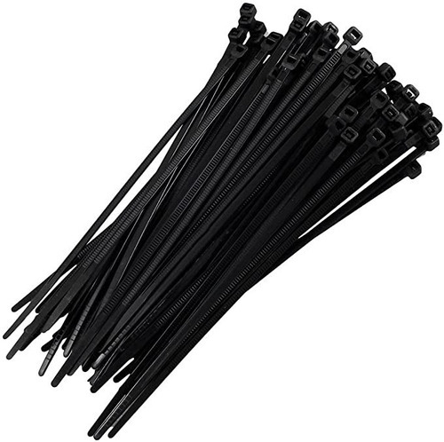 Kit 1000 Abraçadeiras De Nylon Enforca Gato Preto 2,7x300mm