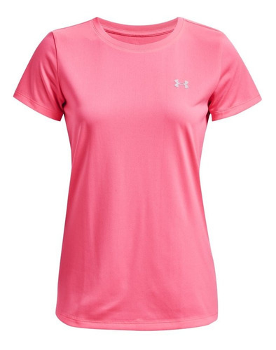 Camiseta Under Armour Tech Ssc Mujer-rosa