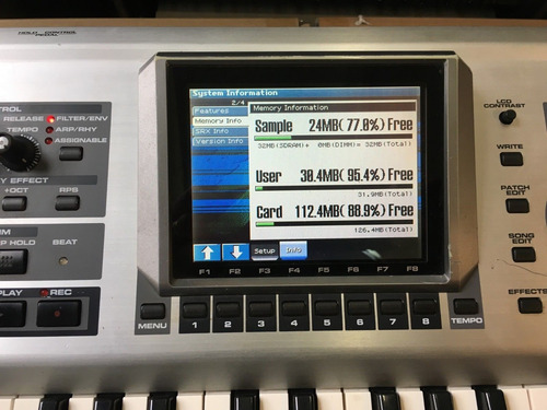 Roland Fantom X6 61-key Keyboard