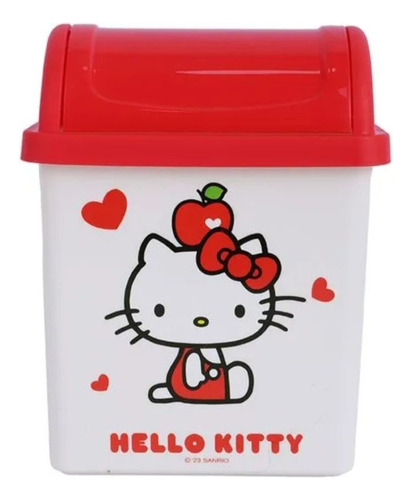 Papelera Sanrio De Hello Kitty