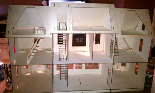 Puzzle 3d Casa Muñecas Vector